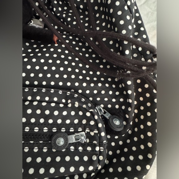 Kipling Dotted Black Backpack - Picture 6 of 8